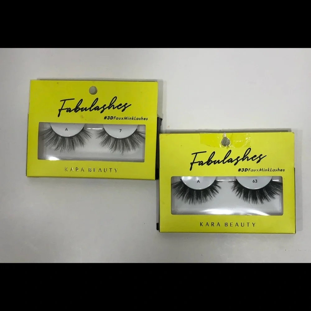 2 pairs Fabulashes 3D Faux Mink Lashes